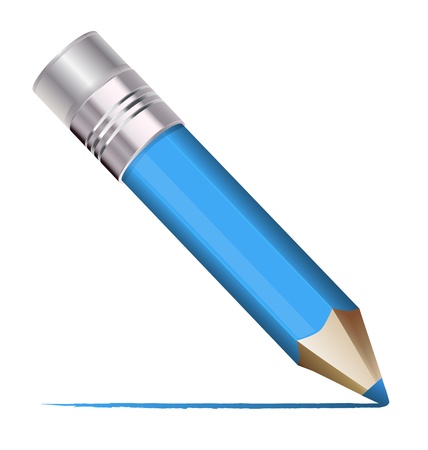 Vector pencil illustrationのイラスト素材