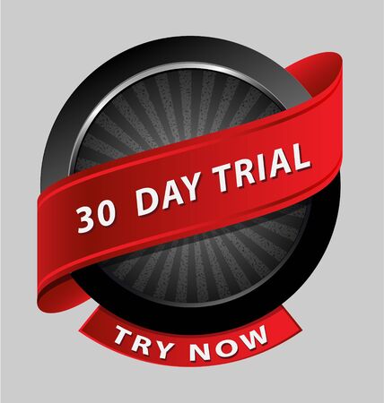 	Originally created 30 days trial design element for multipurpose useのイラスト素材