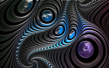 	Abstract background with computer generated fractal