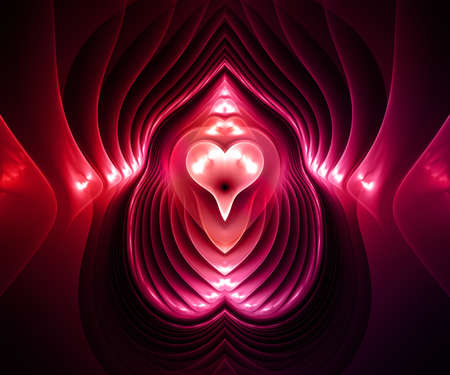 	Originally created computer generated fractal artwork の写真素材