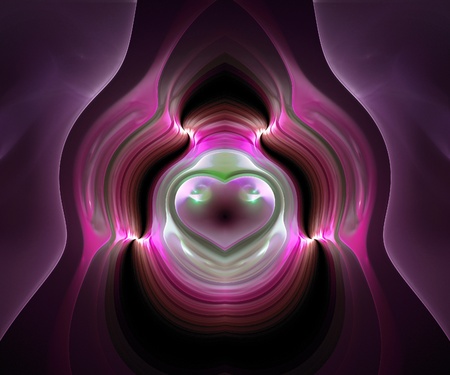 Originally created computer fractal artwork for design needsの写真素材