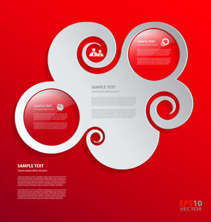 	Stylized presentation,option template for multipurpose use in designの写真素材