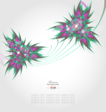 	Abstract decorative background for creative design tasksのイラスト素材