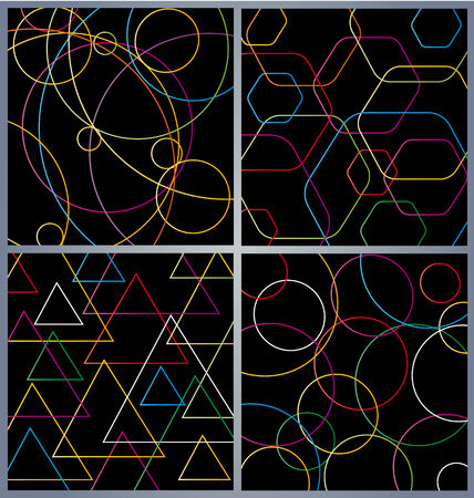 Colorful abstract technology background for creative designのイラスト素材