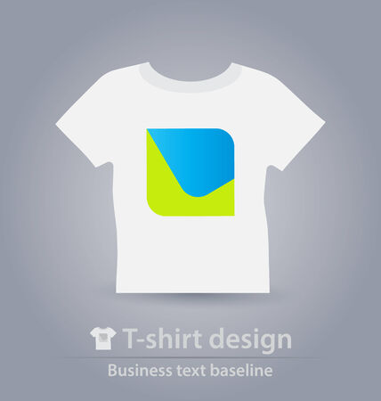 T-shirt design business icon for creative tasksのイラスト素材