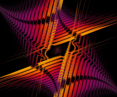 Computer generated fractal artwork for creative design, art and entertainment