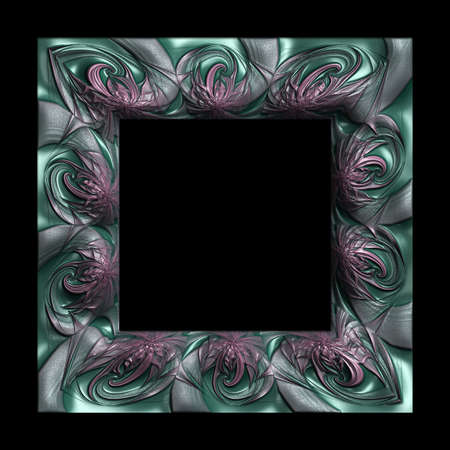 Luxury background with embossed pattern on leather