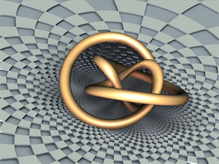 Computer rendered virtual scenery for creative designの写真素材