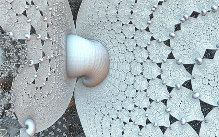 Computer rendered virtual scenery for creative design, art and entertainmentの写真素材