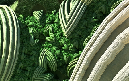 Computer rendered virtual scenery for creative design, art and entertainmentの写真素材