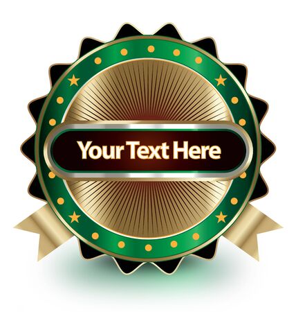 Original design of a luxurious market label,emblem,stickerのイラスト素材