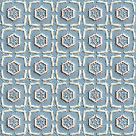 Plastic background tiles for creative design