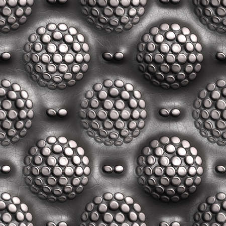 Plastic background tiles with embossed abstract ornament