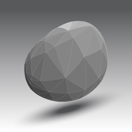 Textured geometric shape abstract  backgroundのイラスト素材