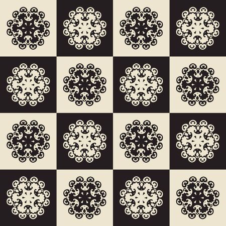 Ornament pattern vector tile for multipurpose use in designのイラスト素材
