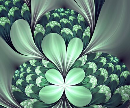 Computer generated fractal artwork for creative art,design and entertainmentの写真素材