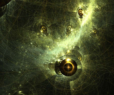 Computer generated fractal artwork for creative art,design and entertainment