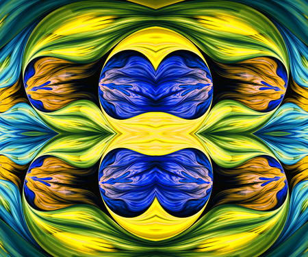 Computer generated fractal artwork for creative art,design and entertainment