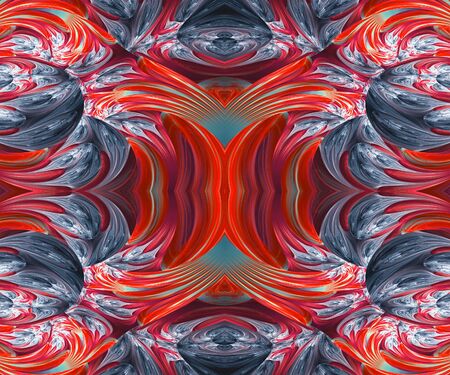 Computer generated fractal artwork for creative design and entertainmentの写真素材