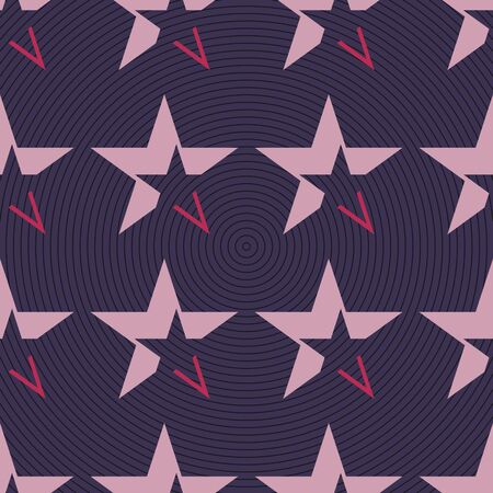 Ornament colorful star pattern vector tile for multipurpose use in designのイラスト素材