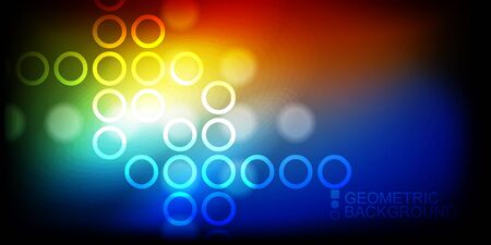 Modern colorful abstract geometry background.のイラスト素材