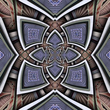 3D render of plastic background tile with embossed luxus abstract patternの写真素材