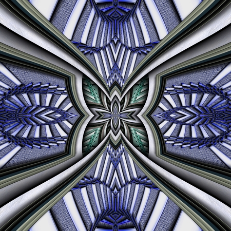 3D render of plastic background tile with embossed luxus abstract patternの写真素材