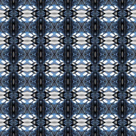 3D render of seamless plastic background tile with embossed abstract pattern with  water reflections