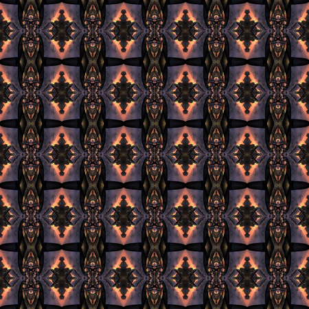 3D render of seamless plastic background tile with embossed abstract pattern with  water reflectionsの写真素材