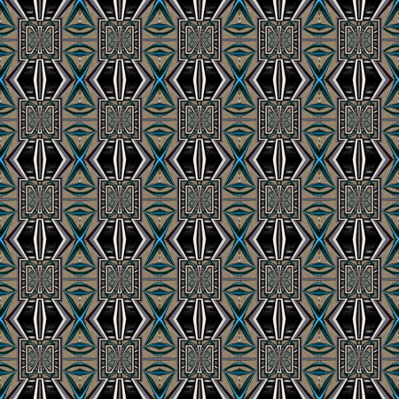 3D render of plastic seamless background tile with embossed metallic abstract pattern on canvasの写真素材