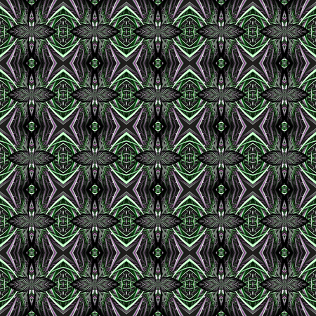 3D render of luxury background with embossed abstract patternの写真素材
