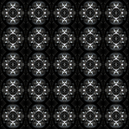 3D render of luxury background with embossed abstract pattern