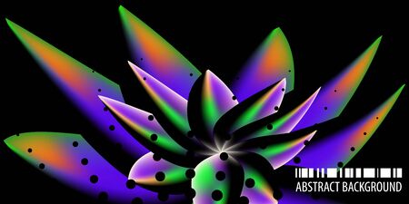 Abstract colorful background template with blended multiple bar shapesのイラスト素材