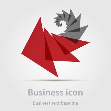 Originally created color abstract business icon for creative design tasksのイラスト素材