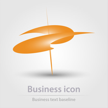 Originally created color abstract business icon for creative design tasksのイラスト素材