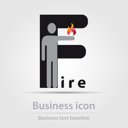 Originally designed color abstract vector business icon for creative design tasksのイラスト素材