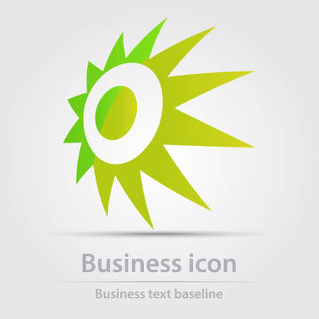 Originally designed color abstract vector business icon for creative design tasksのイラスト素材