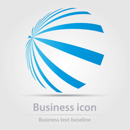 Originally designed color abstract vector business icon for creative design tasksのイラスト素材