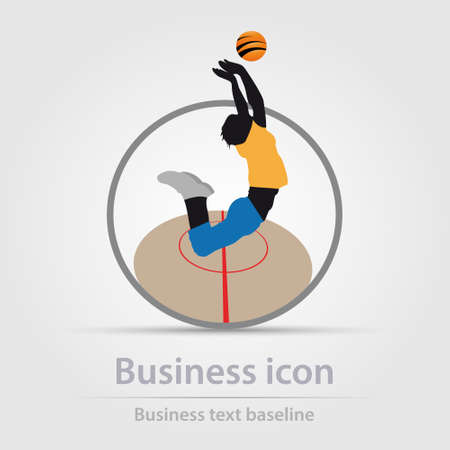 Originally designed color abstract vector business icon for creative design tasksのイラスト素材