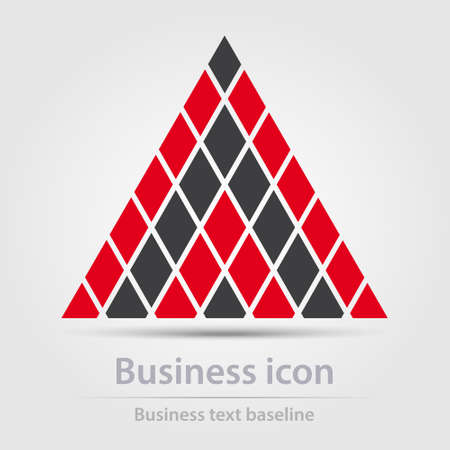Originally designed color abstract vector business icon for creative design tasksのイラスト素材