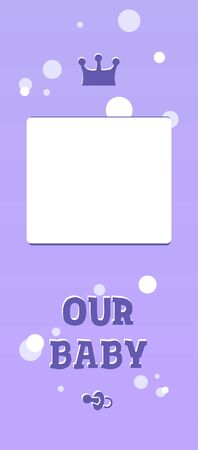 Template for booklet or cards illustration.のイラスト素材