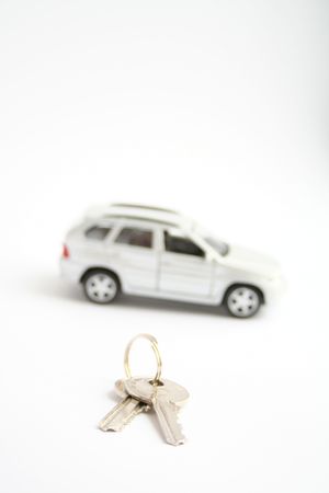Keys for the carの写真素材
