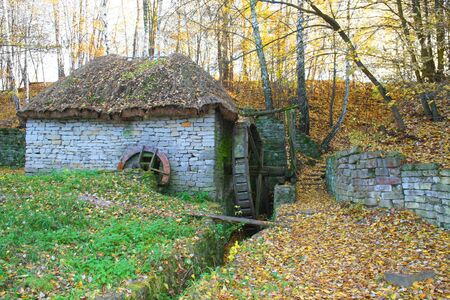 Autumn Landscape, beautiful vivid natureの写真素材