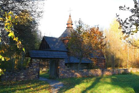 Autumn Landscape, beautiful vivid natureの写真素材