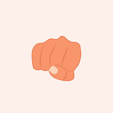wrist, throw a fist, Male clenched fist, isolated, Man hand with a fist. Alpha. Protest. man throwing a punch, fist bumping flat vector illustrationのイラスト素材