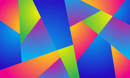 colorful modern abstract background design. abstract background with colorful geometric shapes and gradients, vector illustrationのイラスト素材