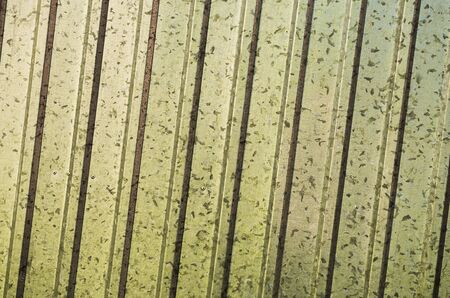 Metal texture with vertical indignationsの写真素材