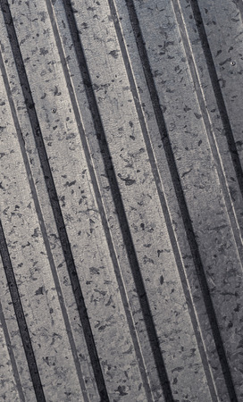 Metal with indignations texture