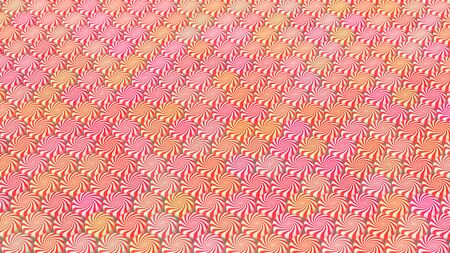 Ordered array of warmly colored swirl candy, appropriate for christmas. This image is a 3D Illustration.の写真素材