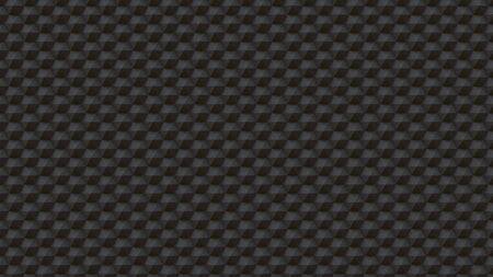 Dark hexagonal knurl abstract wall. This image is a 3d render.の写真素材